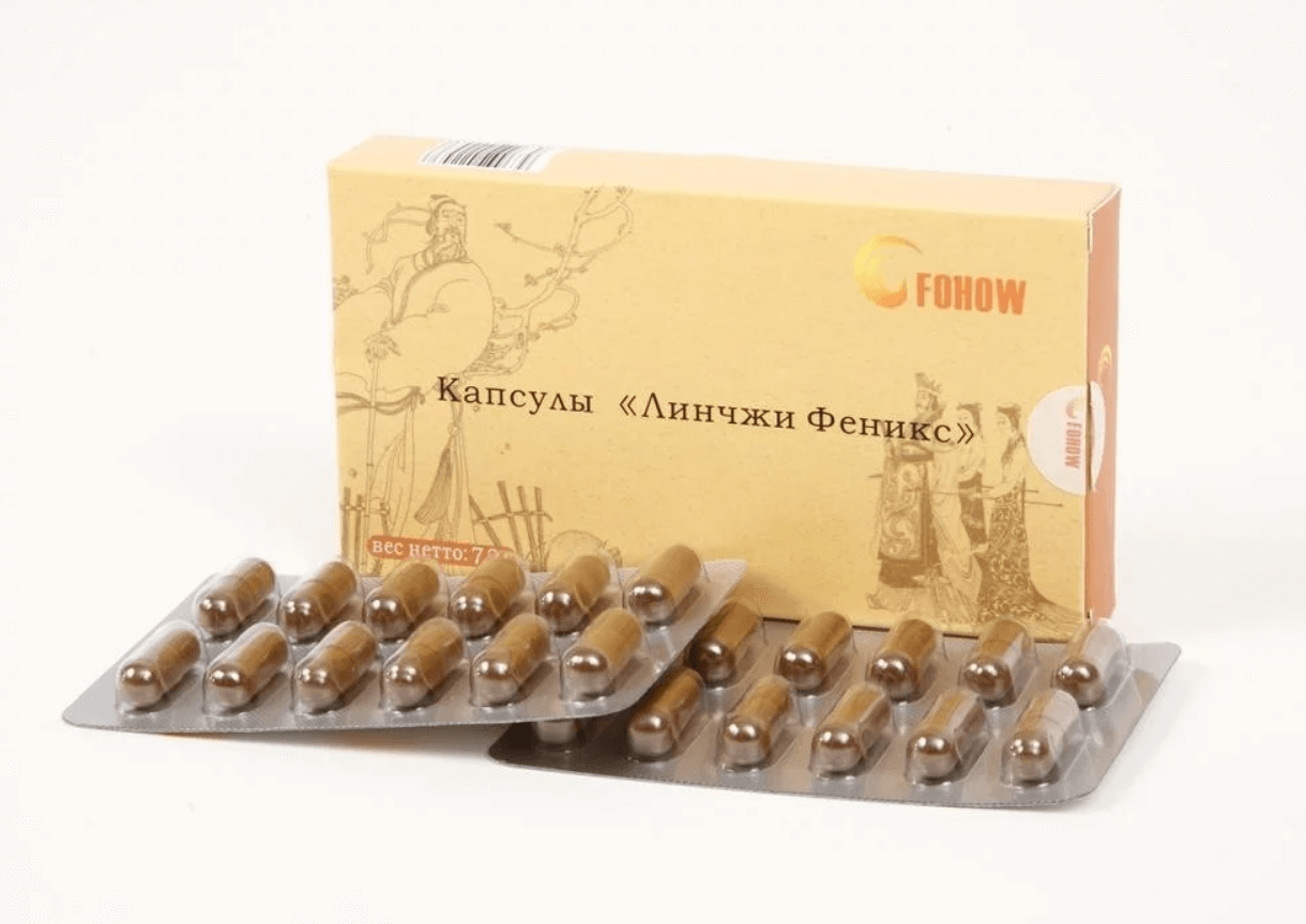 Капсулы «Линчжи», 24 капсулы