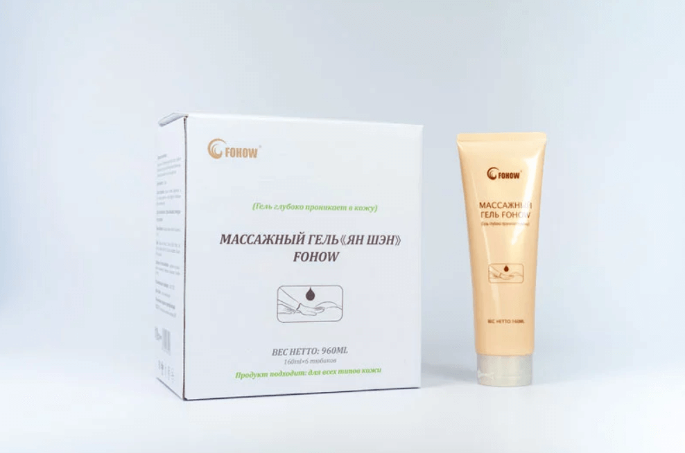 New “Yangsheng FOHOW” Massage Gel, 6 tubes of 160 ml each